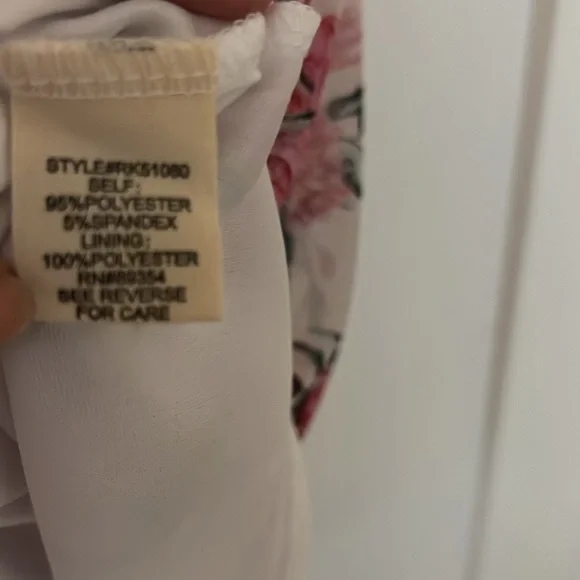 No comment pink floral dress - Picture 9 of 9